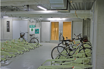 自転車・バイク料金精算システム 設置画像