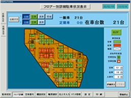 在車管理表示例(PC管理)